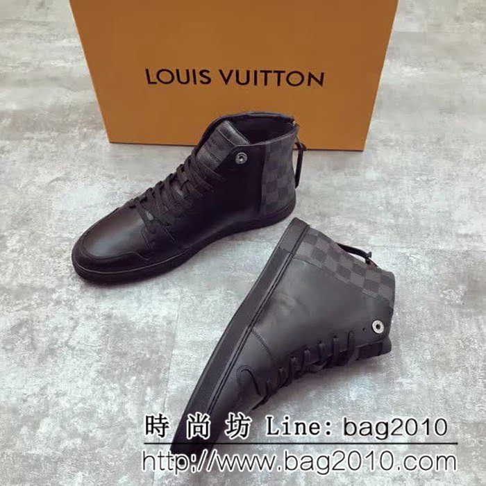 路易威登LV 高端品質 專櫃同步熱賣原版牛皮高幫男款 8FX2013